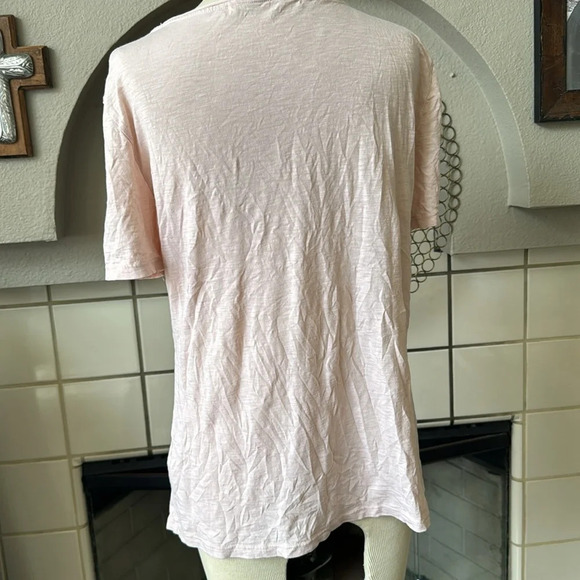 Michael stars pale pink one size T shirt short sleeve - Picture 3 of 5